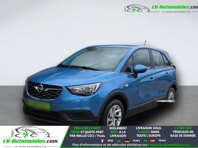 Opel Crossland X 1.2 83 ch Bleu M�tallique de 2017