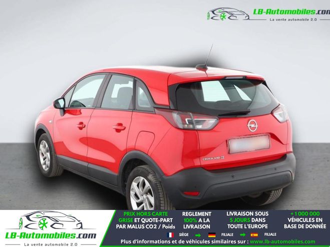 Opel Crossland X 1.2 83 ch Rouge de 2017