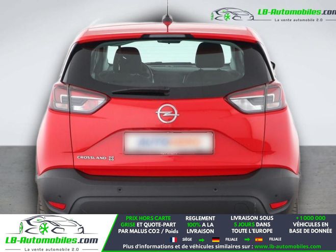 Opel Crossland X 1.2 83 ch Rouge de 2017