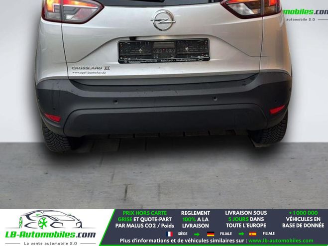 Opel Crossland X 1.2 Turbo 110 ch BVA Argent� M�tallique de 2018