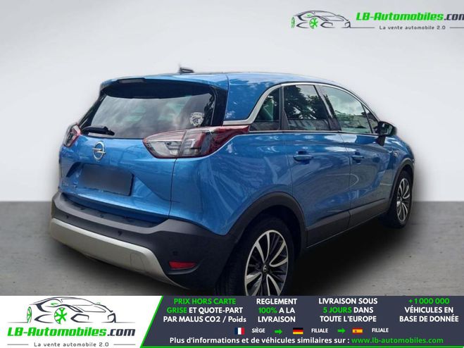 Opel Crossland X 1.2 83 ch Bleu M�tallique de 2017