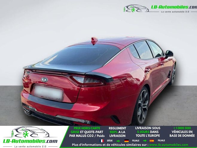Kia Stinger 3.3 T-GDi 370 ch BVA 4x4 Rouge M�tallique de 2017