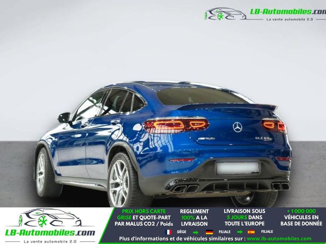 Mercedes GLC 63 S AMG BVA 4Matic+ Bleu M�tallique de 2020