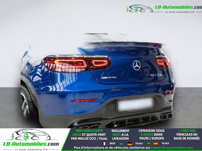 Mercedes GLC 63 S AMG BVA 4Matic+ Bleu M�tallique de 2020
