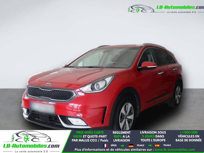 Kia Niro 1.6 GDi Hybride 105 ch BVA Rouge M�tallique de 2018