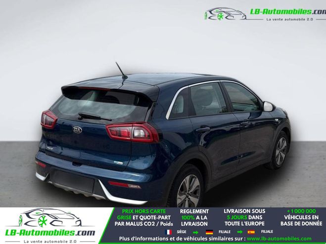 Kia Niro 1.6 GDi Hybride 105 ch BVA Bleu M�tallique de 2018