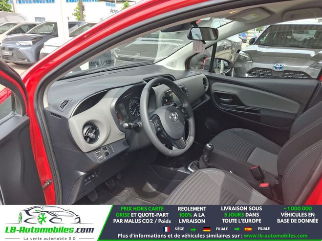 Toyota Yaris 70 VVT-i BVM Rouge de 2020