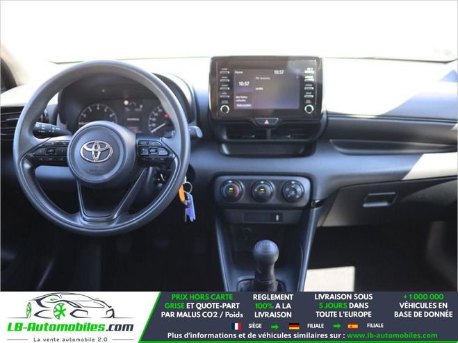 Toyota Yaris 70 VVT-i BVM Blanc de 2022