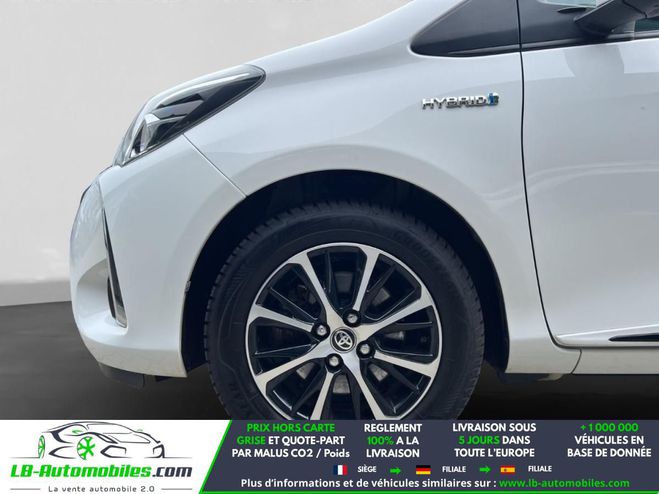 Toyota Yaris HYBRIDE 100ch Blanc de 2018