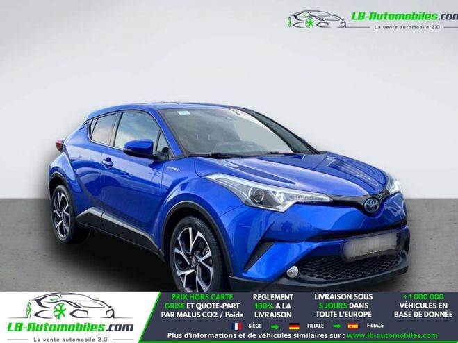 Toyota C HR Hybride 122 ch BVA Bleu M�tallique de 2019