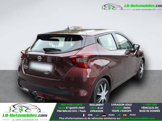 Nissan Micra IG-T 92 BVA Rouge M�tallique de 2021