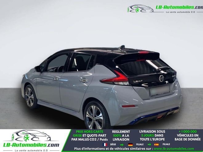 Nissan Leaf Electrique 62kWh 217 ch BVA Gris M�tallique de 2021