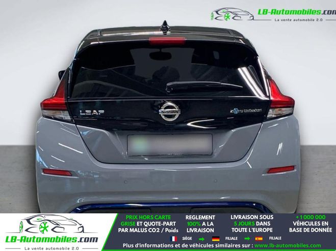 Nissan Leaf Electrique 62kWh 217 ch BVA Gris M�tallique de 2021