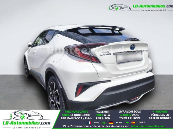 Toyota C HR Hybride 122 ch BVA Blanc M�tallique de 2019