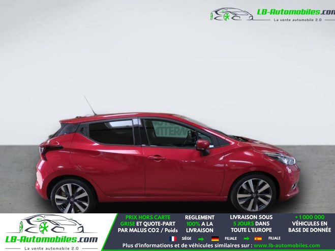 Nissan Micra IG-T 100 BVM Rouge M�tallique de 2019