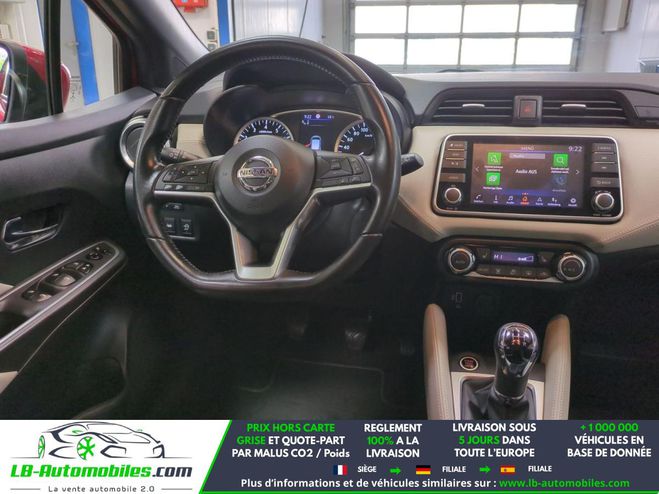 Nissan Micra IG-T 100 BVM Rouge M�tallique de 2019