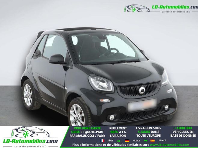 Smart Fortwo 0.9 90 ch  BVA Noir M�tallique de 2018