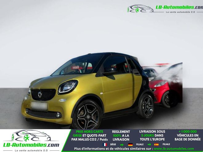 Smart Fortwo 0.9 90 ch  BVA Jaune M�tallique de 2016