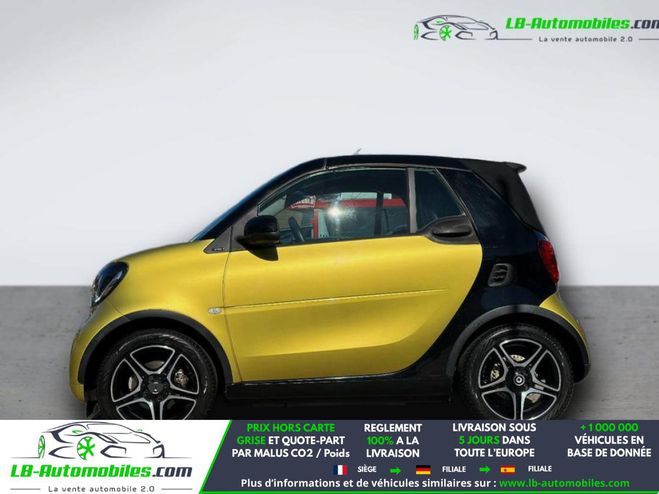 Smart Fortwo 0.9 90 ch  BVA Jaune M�tallique de 2016