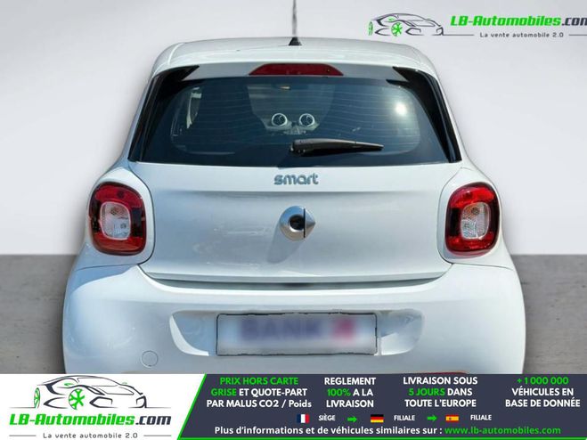 Smart Forfour 82 ch Electrique BVA Blanc de 2018