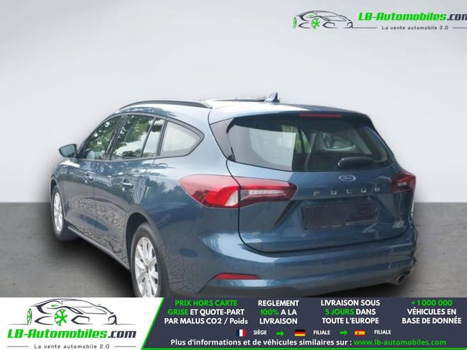 Ford Focus 1.0 Flexifuel 125 mHEV BVM Bleu M�tallique de 2022
