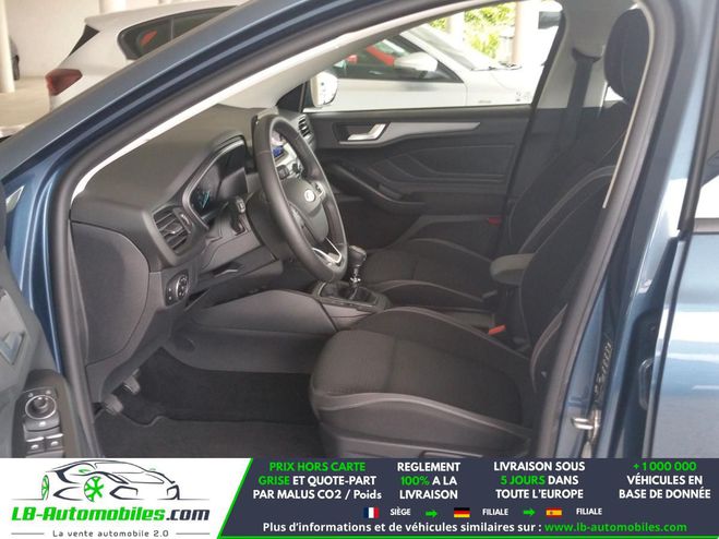 Ford Focus 1.0 Flexifuel 125 mHEV BVM Bleu M�tallique de 2022