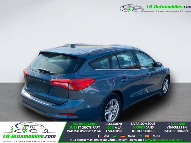 Ford Focus 1.0 EcoBoost 125 mHEV BVA Bleu M�tallique Mate de 2020