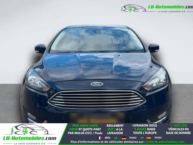 Ford Focus 1.0 EcoBoost 125 BVM Bleu Mate de 2017