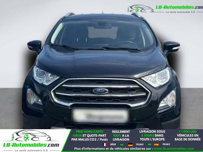 Ford Ecosport 1.0 EcoBoost 125ch BVM Noir M�tallique de 2018