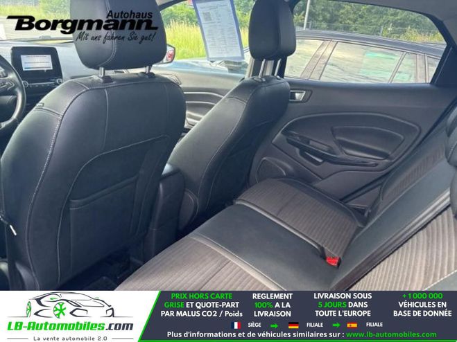 Ford Ecosport 1.0 EcoBoost 125ch BVM Noir M�tallique de 2018