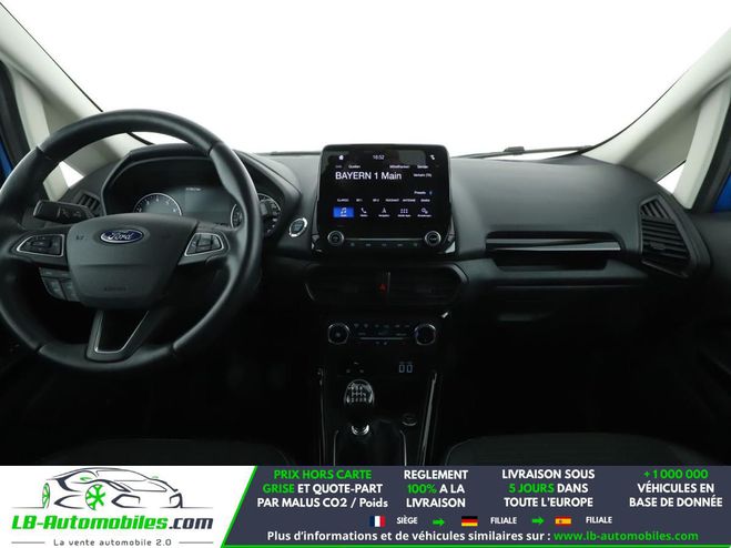 Ford Ecosport 1.0 EcoBoost 125ch BVM Bleu M�tallique de 2019