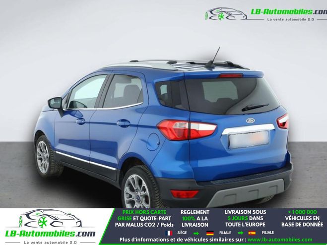 Ford Ecosport 1.0 EcoBoost 125ch BVM Bleu M�tallique de 2019