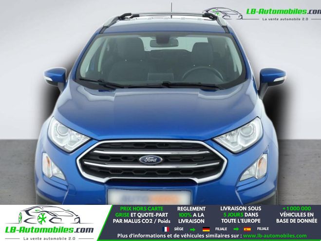 Ford Ecosport 1.0 EcoBoost 125ch BVM Bleu M�tallique de 2019