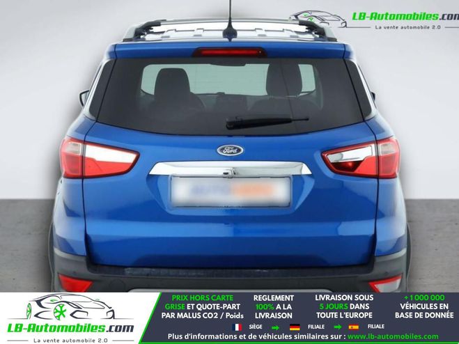 Ford Ecosport 1.0 EcoBoost 125ch BVM Bleu M�tallique de 2019