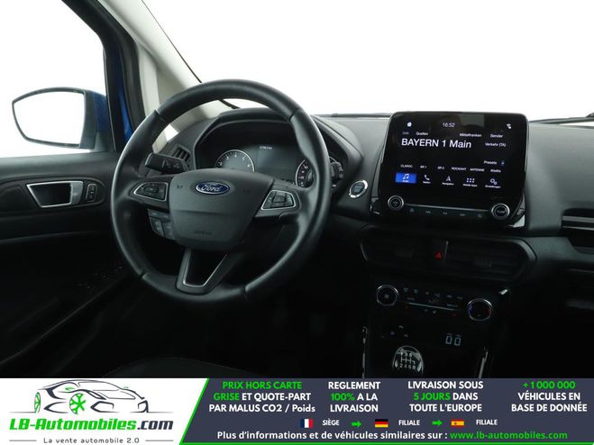 Ford Ecosport 1.0 EcoBoost 125ch BVM Bleu M�tallique de 2019