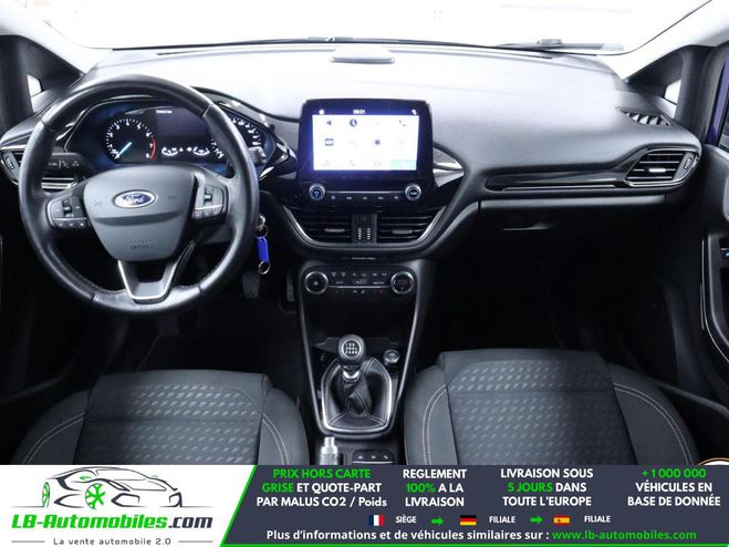 Ford Fiesta 1.0 EcoBoost 100 ch BVM Bleu M�tallique de 2017