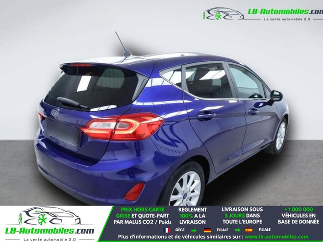 Ford Fiesta 1.0 EcoBoost 100 ch BVM Bleu M�tallique de 2017