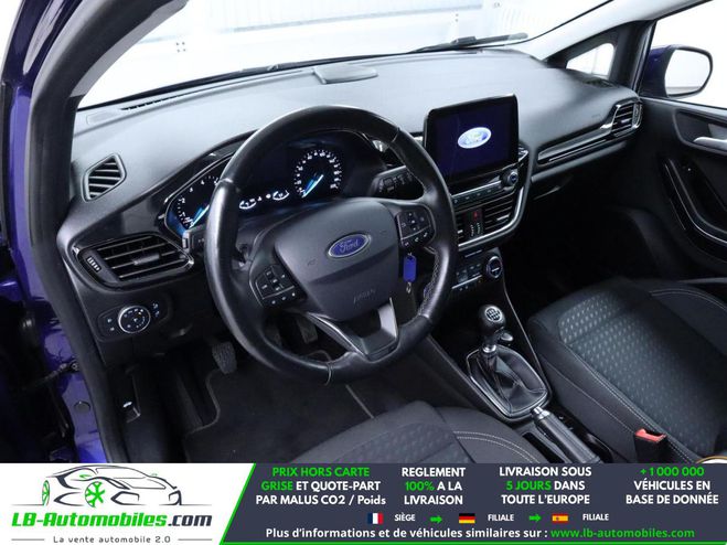 Ford Fiesta 1.0 EcoBoost 100 ch BVM Bleu M�tallique de 2017