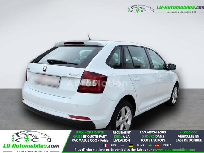 Skoda Rapid 1.0 TSI 110 ch BVM Blanc de 2018