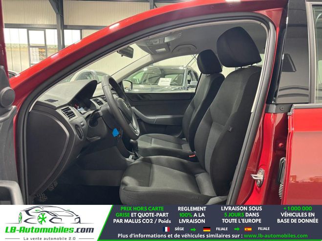 Skoda Rapid 1.2 TSI 85 ch BVM Rouge M�tallique de 2015