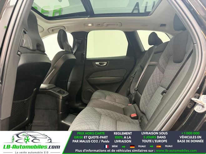 Volvo XC60 T6 AWD 253 ch + 145 ch BVA Noir de 2023