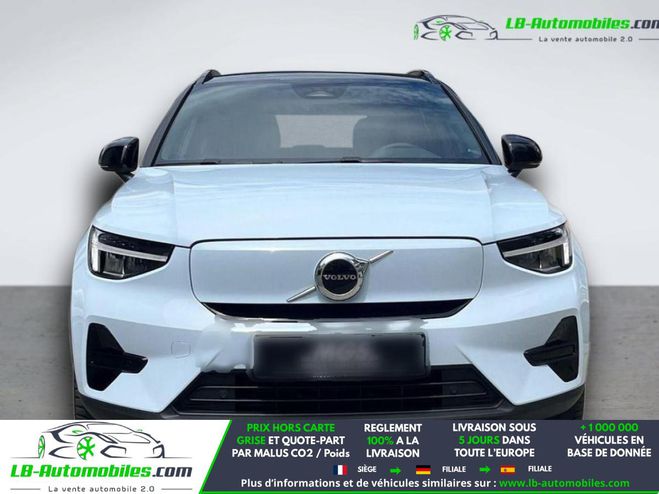 Volvo XC40 Electrique AWD 408 ch BVA Bleu de 2025