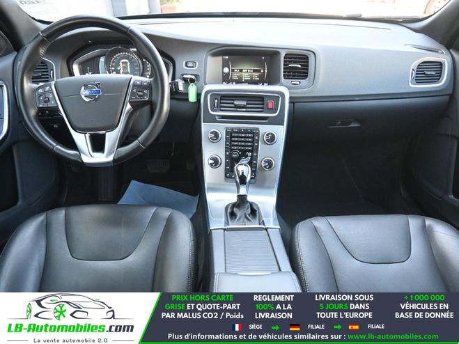 Volvo V60 D4 190 ch  BVA Noir M�tallique de 2017