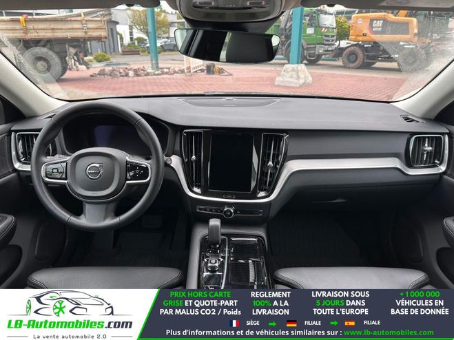 Volvo V60 T8 AWD 310 ch + 145 ch BVA Noir M�tallique de 2023