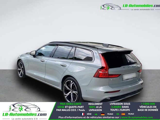 Volvo V60 T8 AWD 310 ch + 145 ch BVA Gris de 2024
