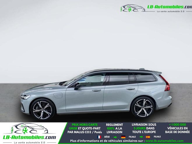 Volvo V60 T8 AWD 310 ch + 145 ch BVA Gris de 2024