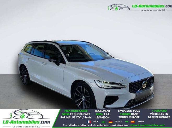 Volvo V60 T8 AWD 310 ch + 145 ch BVA Blanc M�tallique de 2023