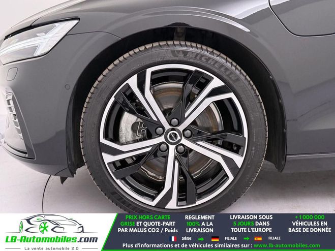 Volvo V60 T6 AWD Hybride Rechargeable 253 ch + 145 Noir M�tallique de 2024