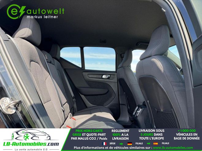 Volvo XC40 Electrique 231 ch BVA Noir M�tallique de 2022