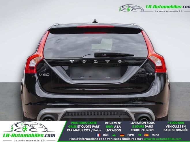 Volvo V60 T3 150 ch BVA Noir M�tallique de 2018
